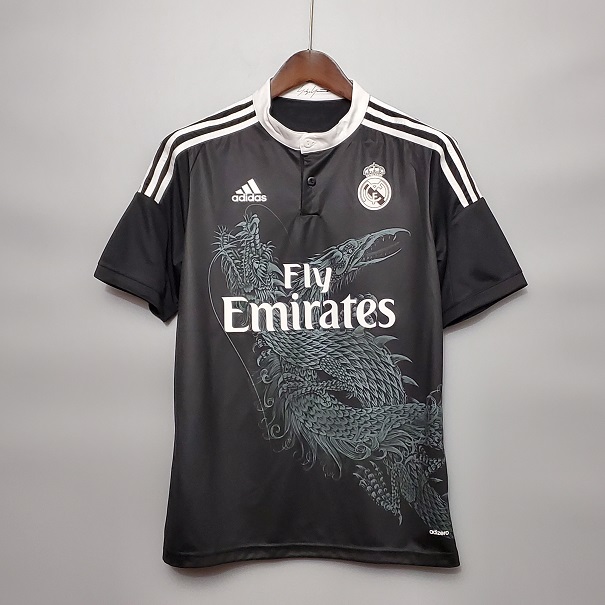 AAA Quality Real Madrid 14/15 Away Black Soccer Jersey